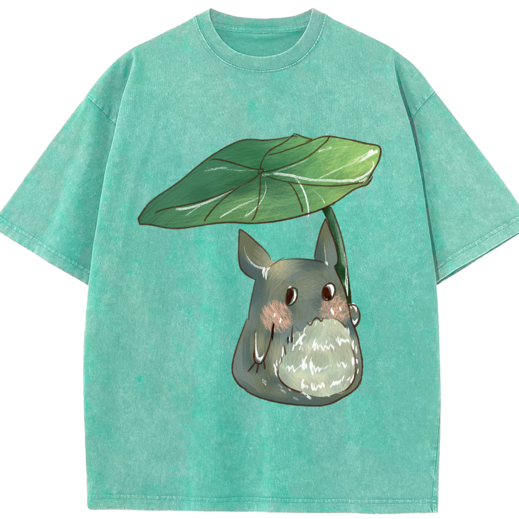 （画像用） となりのトトロ 草壁メイ 草壁サツキ My Neighbor Totoro Satsuki Kusakabe Mei Kusakabe 綿100% ヴィンテージ風 半袖Tシャツ（フロントプリント）